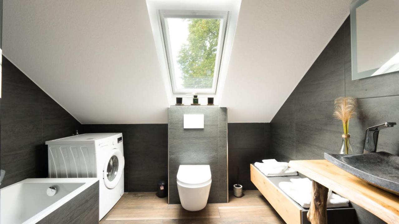 3,5-Zimmer Inkl Arbeitsplatz, Wlan & Free Netflix, Amazon-Free Parken Vollausgestattete Wohnung, 24H Check In Hamm  Exterior foto